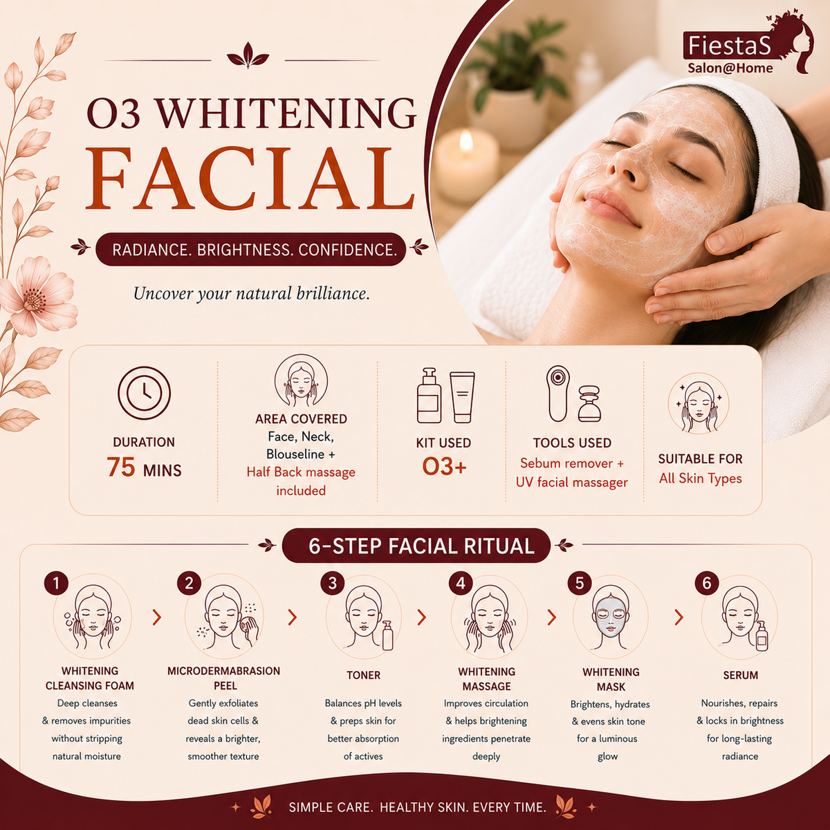 O3+ Whitening Facial