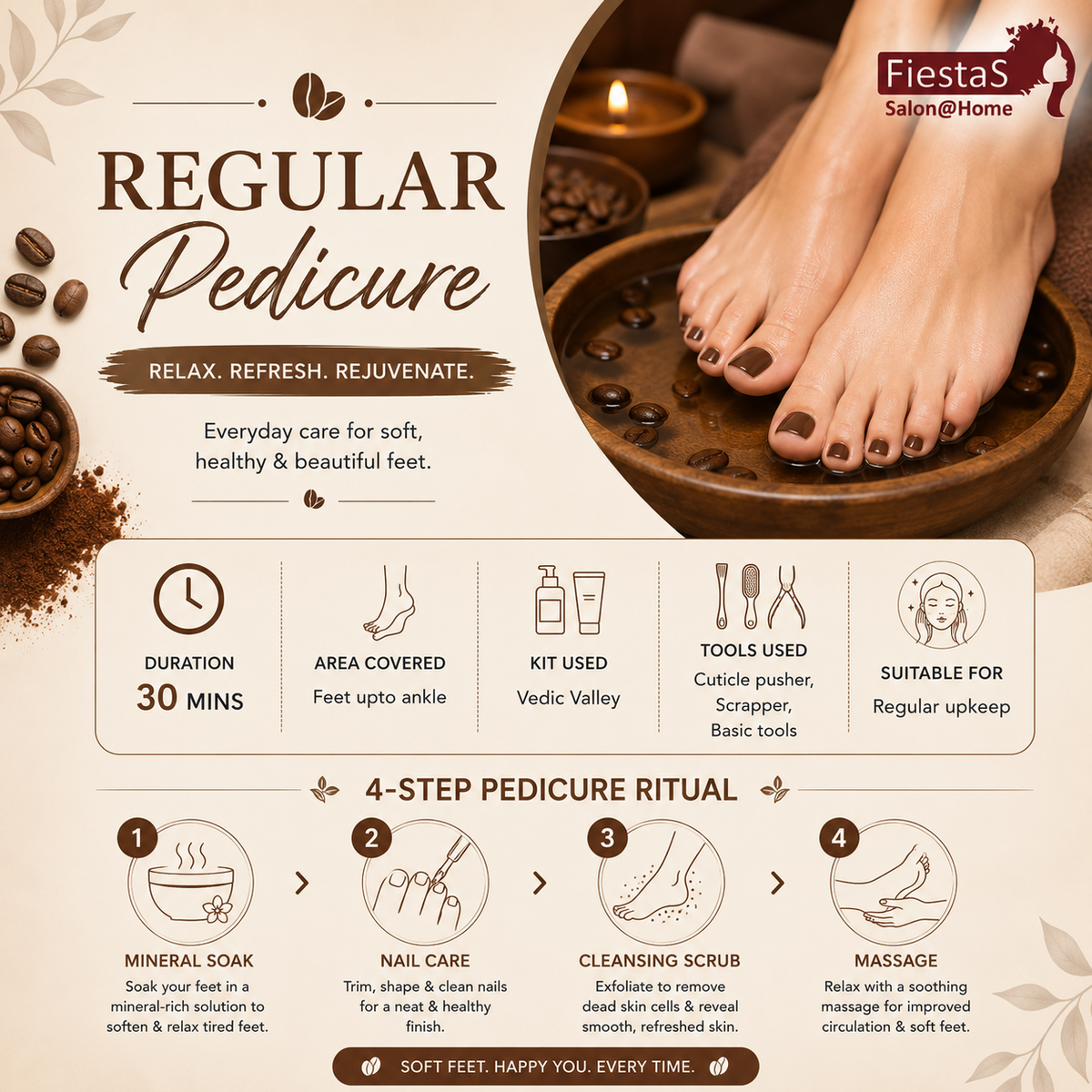 Regular Pedicure